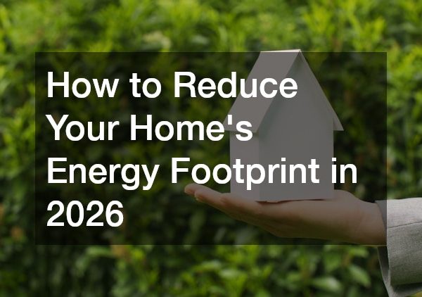 How to Reduce Your Home’s Energy Footprint in 2026